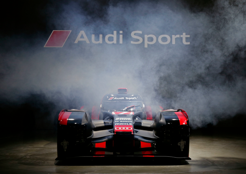 Illustration for article titled The New Audi R18 Is Here And Its Livery Is Just As Mean As The Car